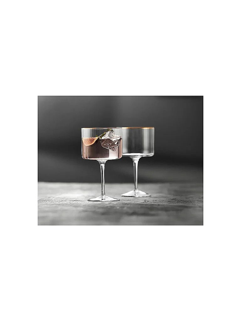 Whiskyglas "Lyngby Palermo Gold 4 Stück, 45 cl"